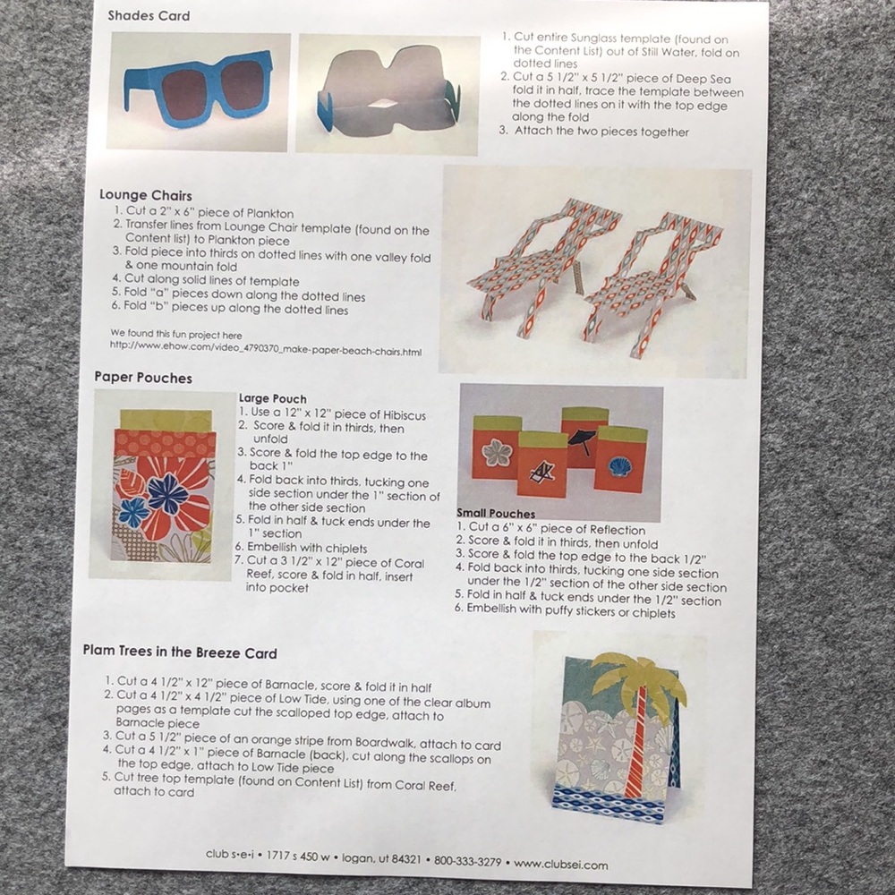SEI Papercrafting Kit - Picture 6 of 8